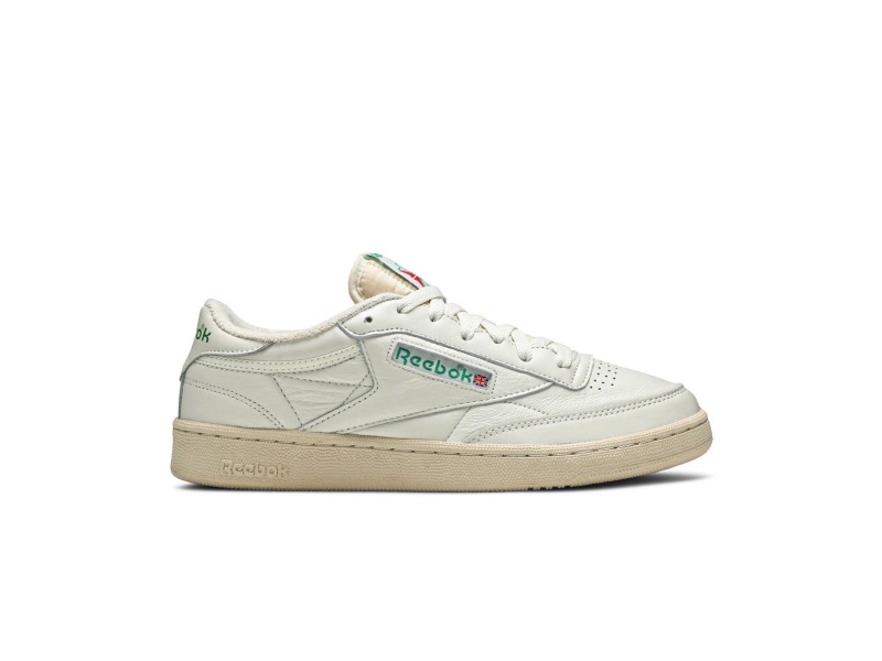 Кроссовки ﻿Reebok Club C 85 Vintage Chalk Green