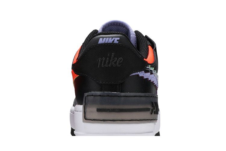 Кроссовки Nike Wmns Air Force 1 Shadow SE 'Pixel Swoosh - Off Noir'