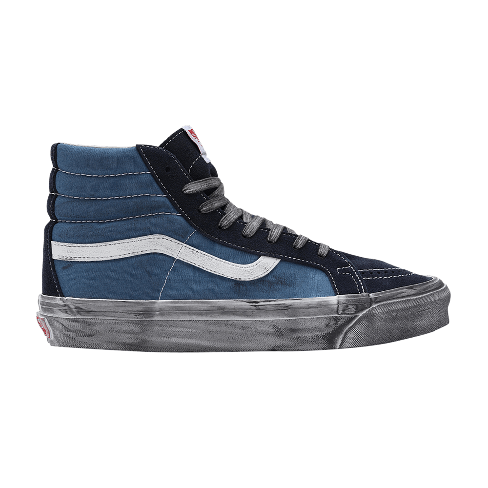 Кроссовки Vans OG Sk8-Hi LX 'Stressed - Navy'