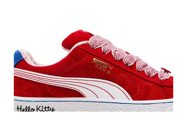 Кроссовки Puma Hello Kitty x Wmns Suede XL 'Red Bow'