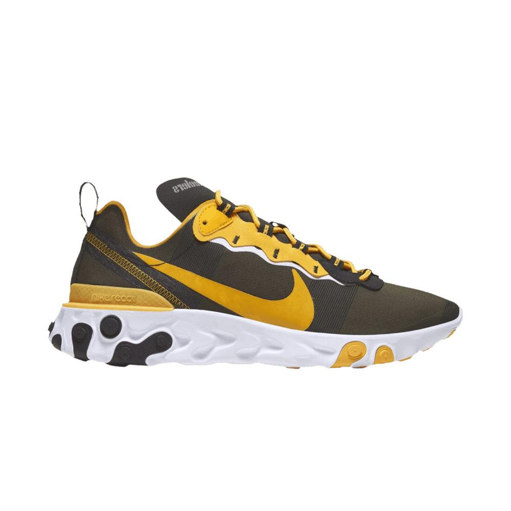 Кроссовки NFL x Nike React Element 55 'Pittsburgh Steelers'