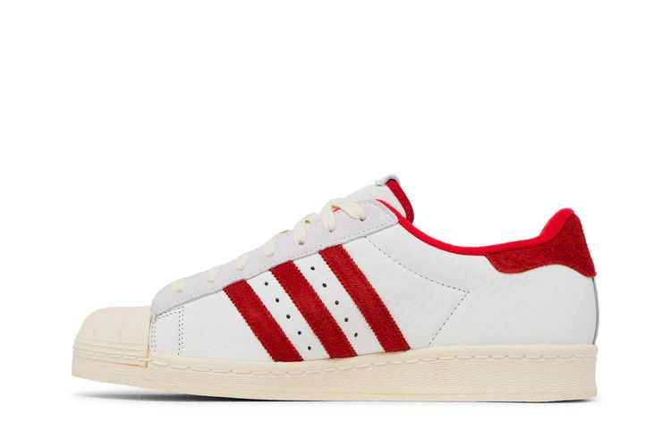 Кроссовки Adidas Superstar 82 'White Vivid Red'