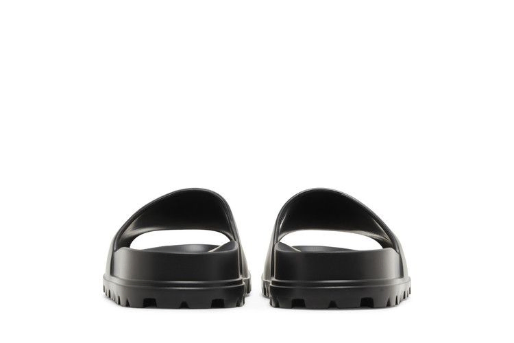 Кроссовки Prada Rubber Slide 'Black'