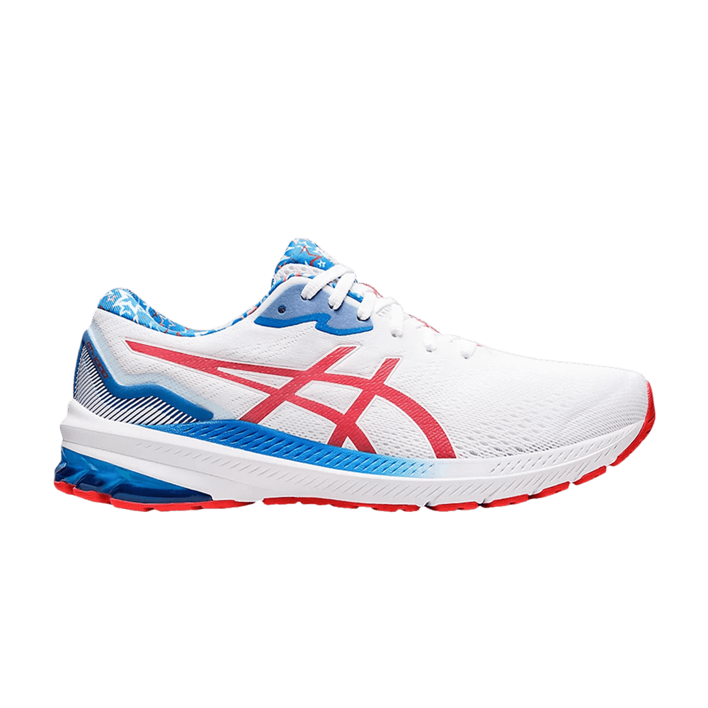 Кроссовки Asics GT 1000 11 'White Electric Red'