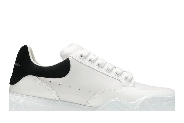 Кроссовки Alexander McQueen Oversized Court Trainer 'White Black'