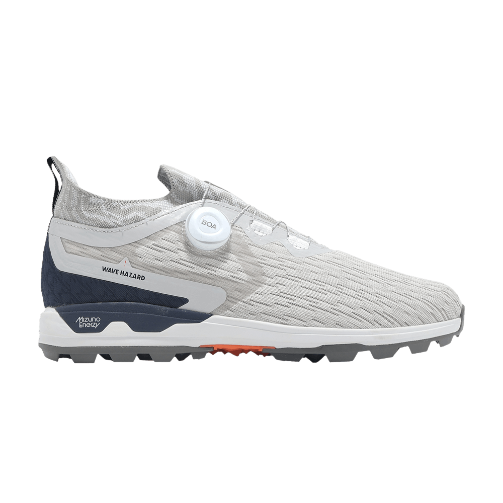 Кроссовки Mizuno Wave Hazard WG BOA 3E Wide 'Off White Navy'