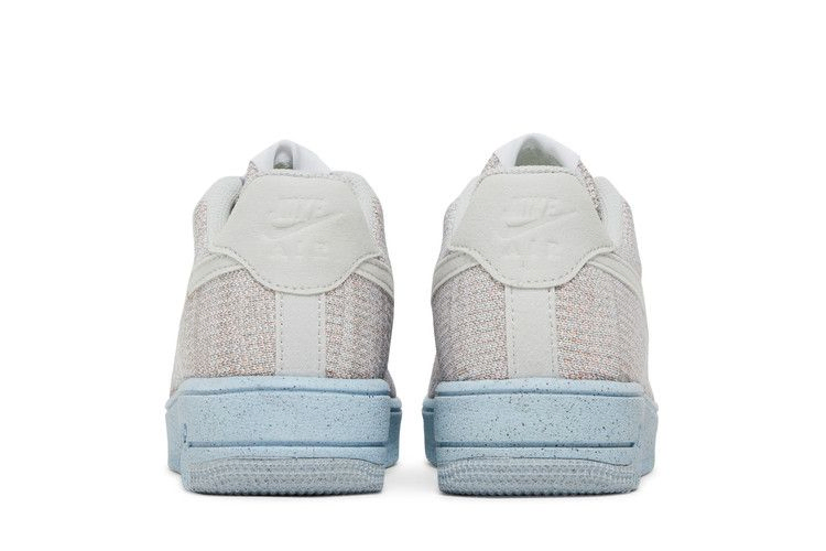 Кроссовки Nike Air Force 1 Crater Flyknit GS 'White Chambray Blue'