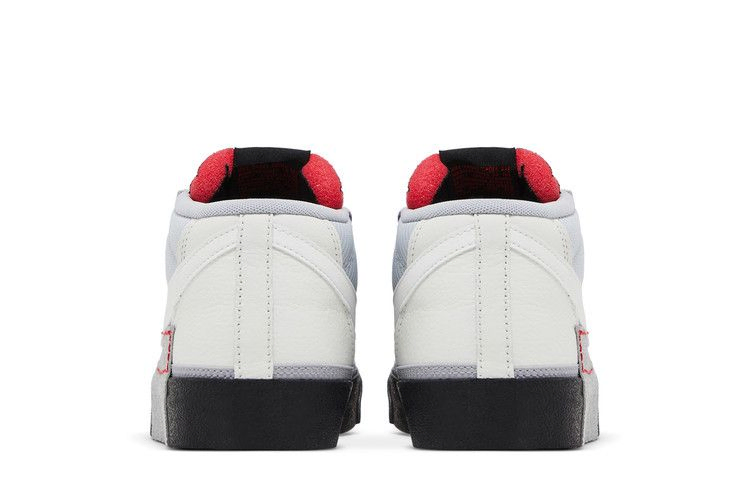 Кроссовки Nike Blazer Low Pro Club 'Wolf Grey University Red'