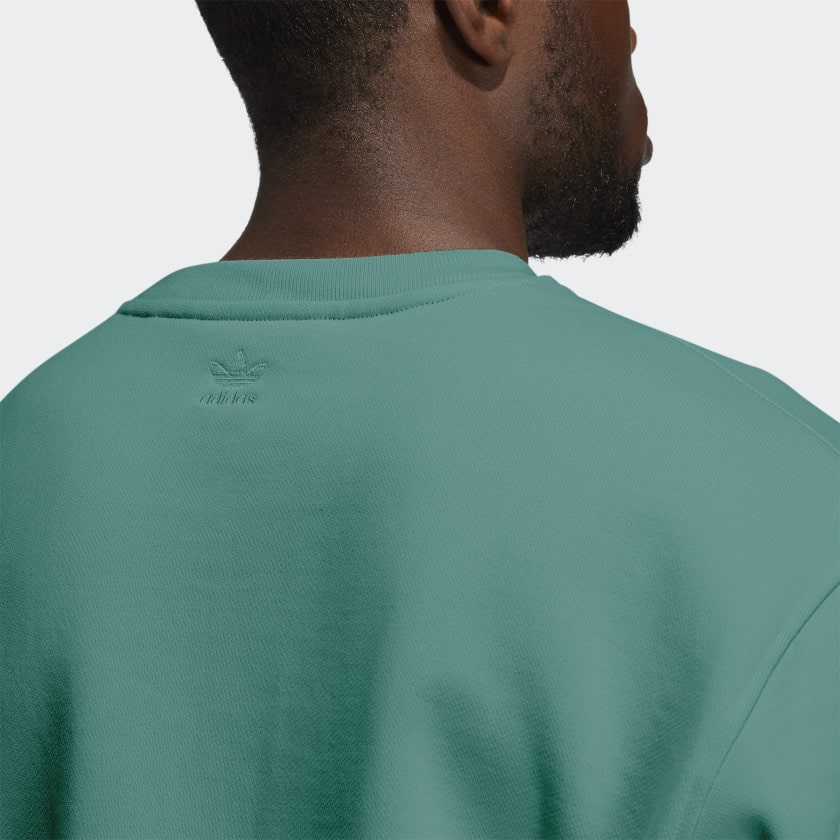 Свитшот adidas Pharrell Williams Basics Crewneck Sweatshirt True Green