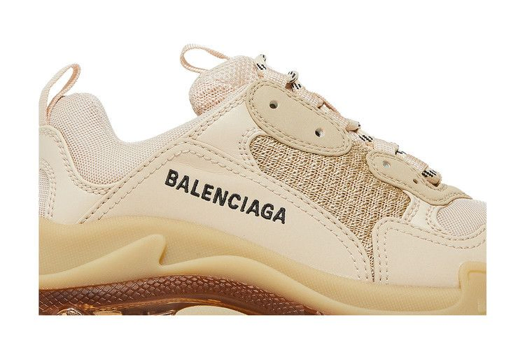 Кроссовки Balenciaga Wmns Triple S Sneaker 'Clear Sole - Nude'