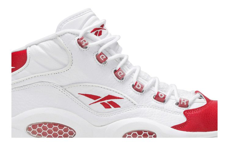 Кроссовки Reebok Question Mid 'White Pearlized Red' 2016