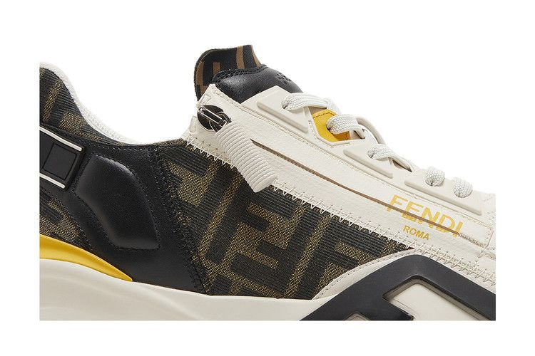 Кроссовки Fendi Flow Slip-On 'White Yellow'