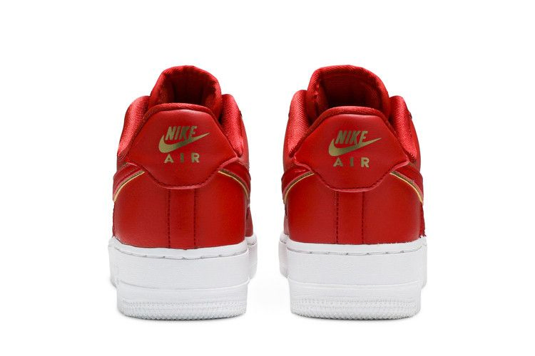 Кроссовки Nike Wmns Air Force 1 Low 'Red Gold Swoosh'