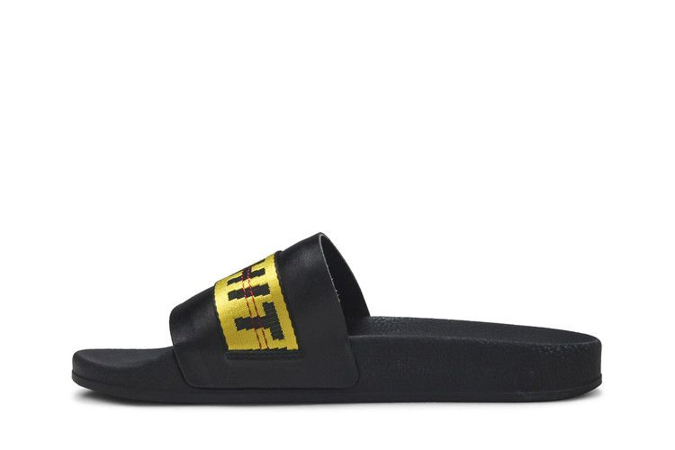 Кроссовки Off-White Industrial Sliders 'Black Yellow' F/W 2019