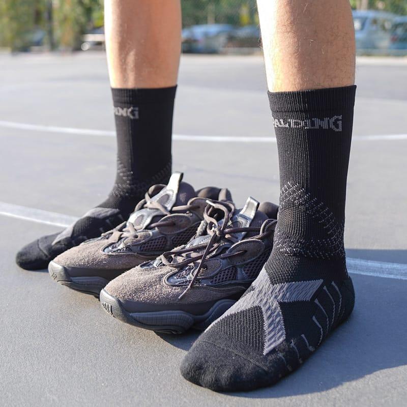 Спортивные носки Ehot Spalding Web Black-Grey Crew Socks