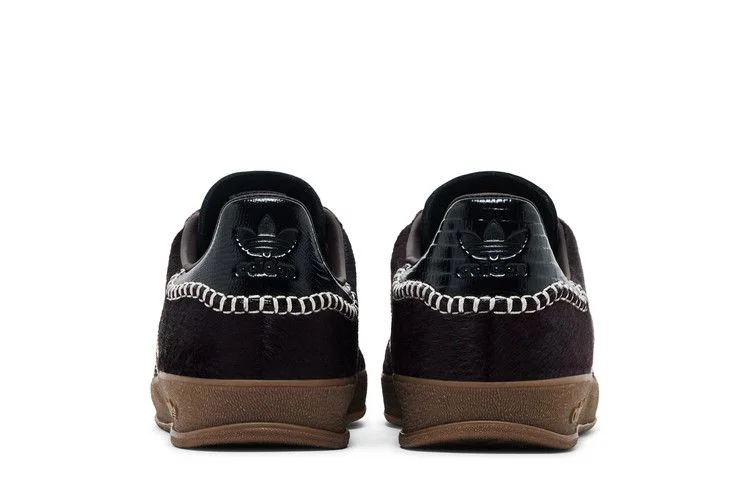 Кроссовки Wales Bonner x adidas Gazelle Pony 'Auco White Core Black'