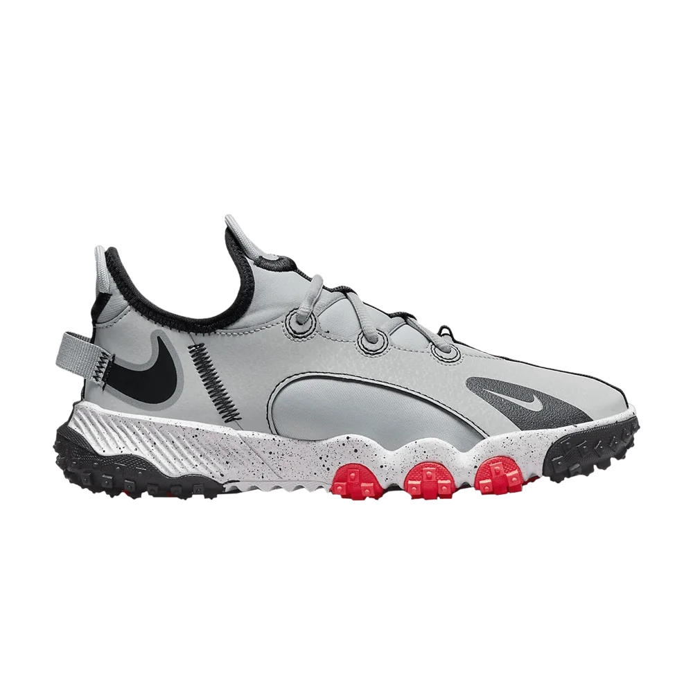 Кроссовки Nike Future Field GS 'Light Smoke Grey Bright Crimson'