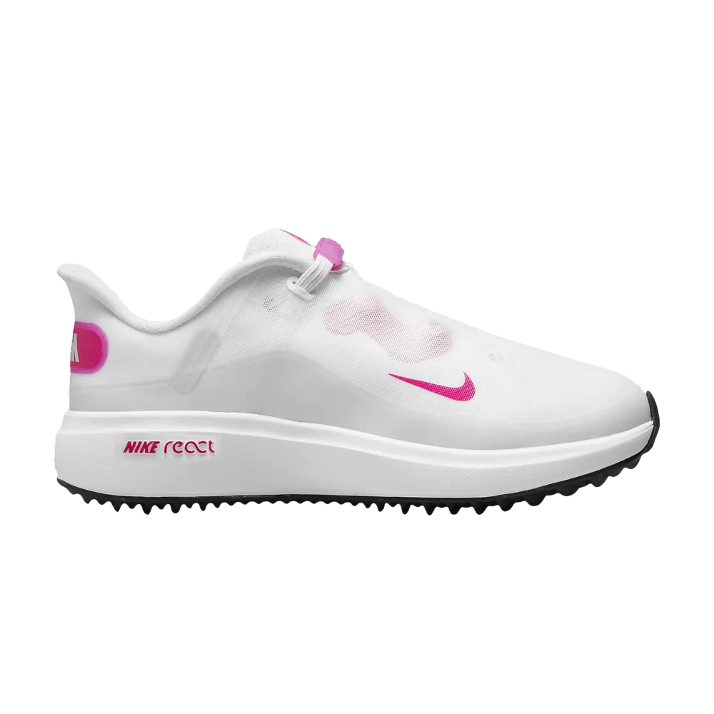 Кроссовки Nike Wmns React Ace Tour 'White Pink Prime'