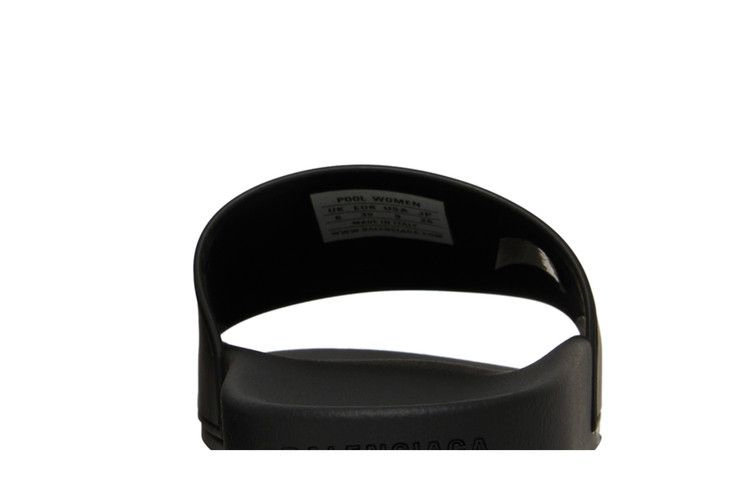Кроссовки Balenciaga Wmns Pool Slides 'Black Glow'