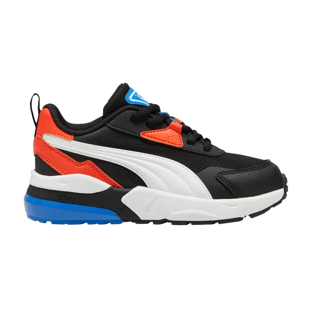 Krossovki-Puma-Vis2K-Little-Kid-Black-Redmazing-Blue