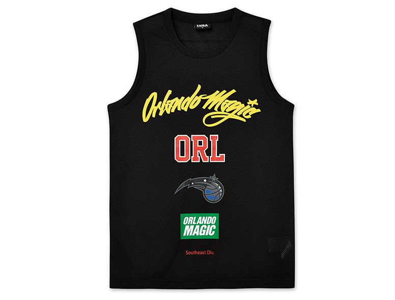 Спортивная майка 2016 Orlando Magic Black Jersey