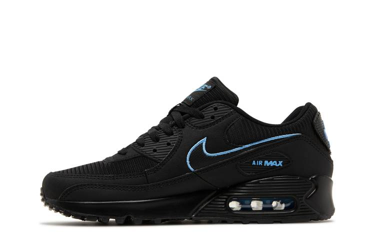 Кроссовки Nike Air Max 90 'Black University Blue'