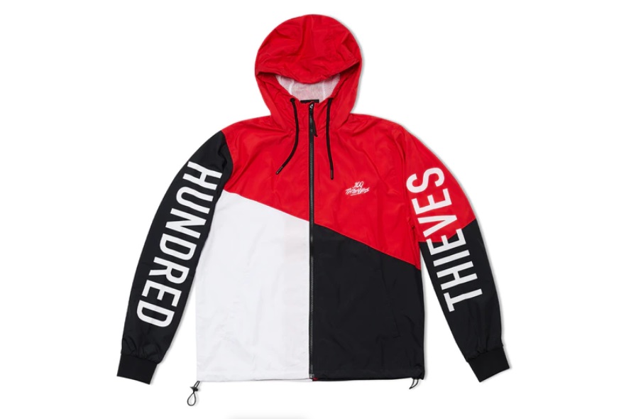 Ветровка 100 Thieves Tri-color Zip Windbreaker Multi