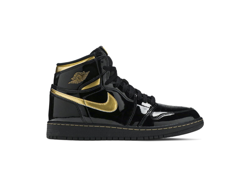 Air-Jordan-1-Retro-High-OG-GS-Black-Metallic-Gold