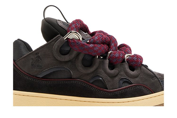 Кроссовки Lanvin Curb Sneakers 'Snake Laces - Shark Grey'