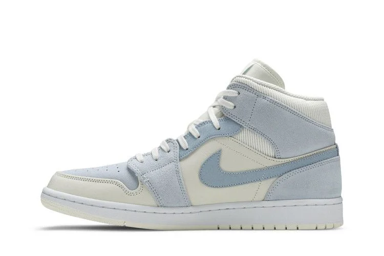 Кроссовки Air Jordan 1 Mid SE 'Sail Light Blue'