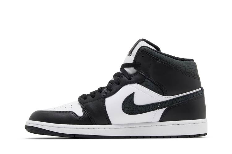Кроссовки Air Jordan 1 Mid SE 'Panda Elephant'