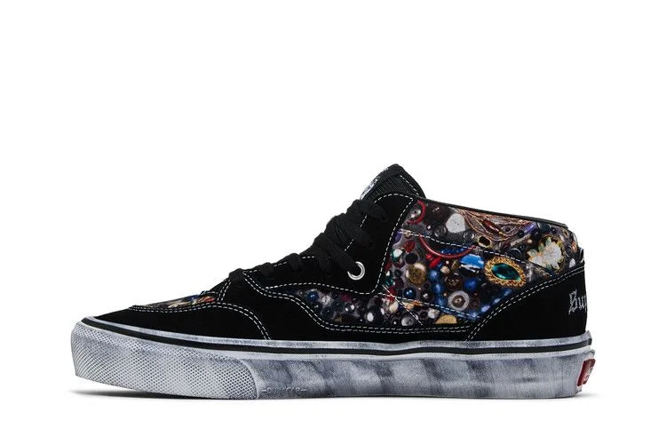 Supreme x Mike Kelley x Vans Half Cab 'Black'