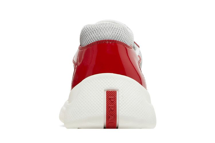Кроссовки Prada America's Cup 'Red Silver Patent'