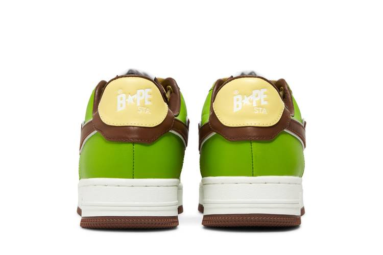 Кроссовки Bapesta 'Green Brown' SSENSE Exclusive