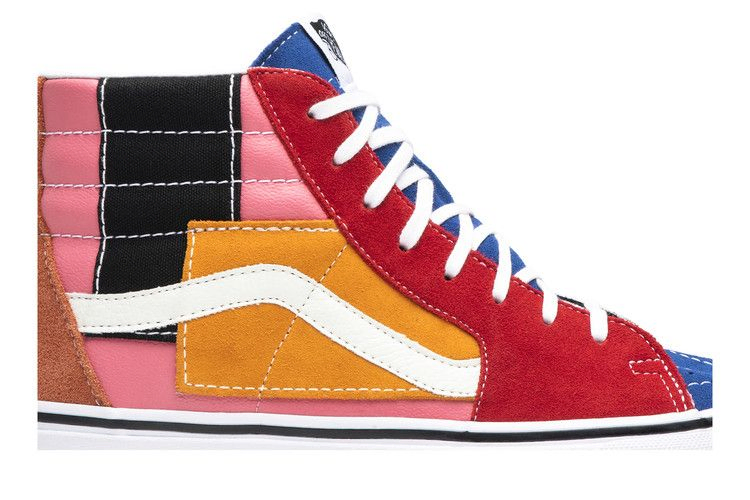 Кроссовки Vans SK8-Hi 'Patchwork'