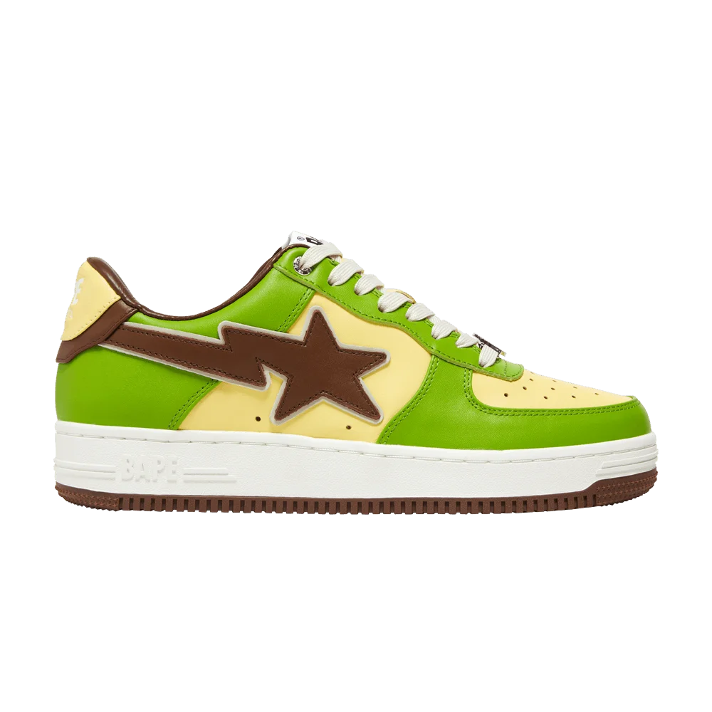 Krossovki-Bapesta-Green-Brown-SSENSE-Exclusive