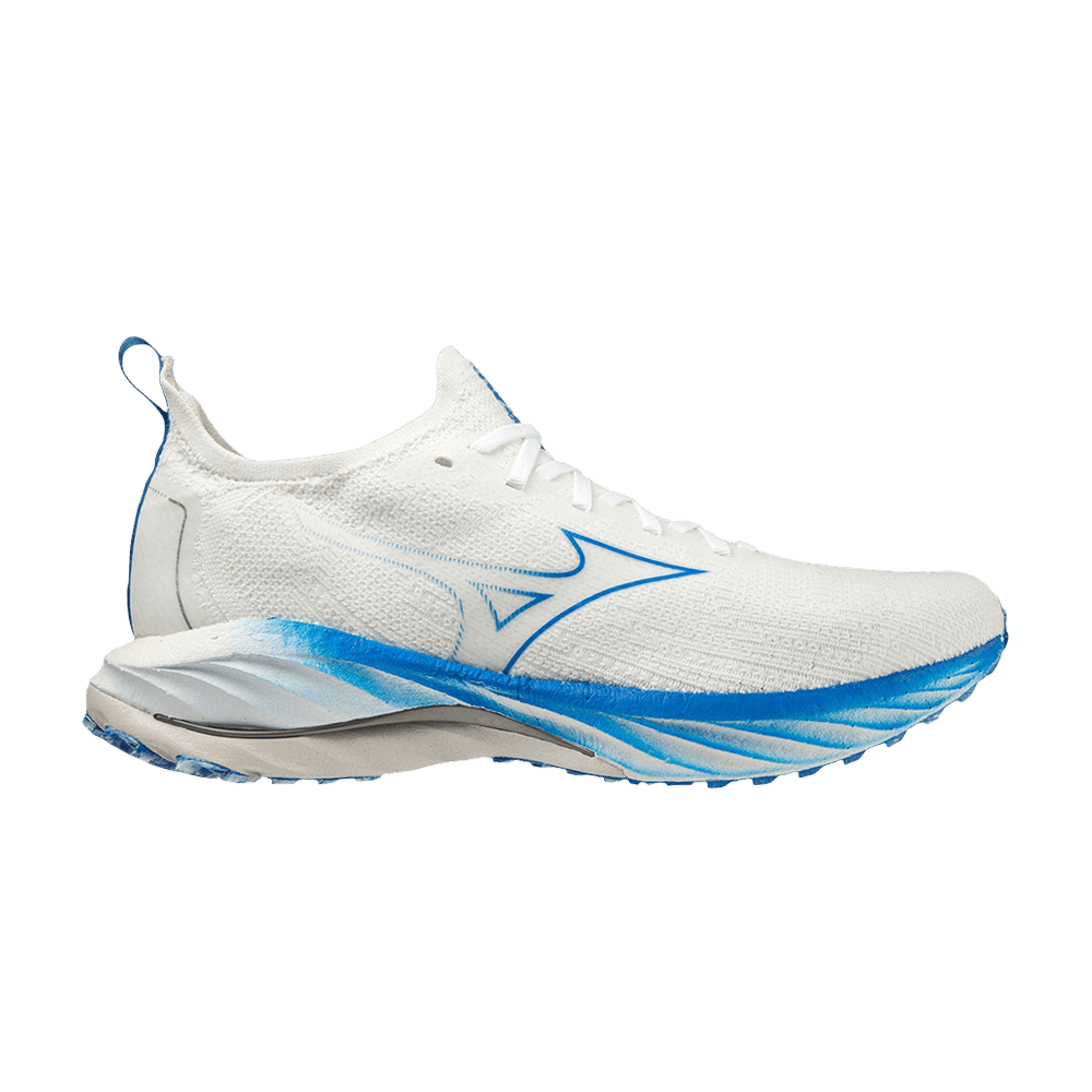 Кроссовки Mizuno Wave Neo Wind 'Undyed White Peace Blue'