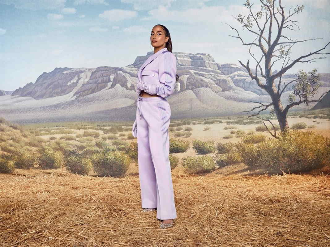 Пиджак adidas Ivy Park Cropped Suit Jacket Purple Glow