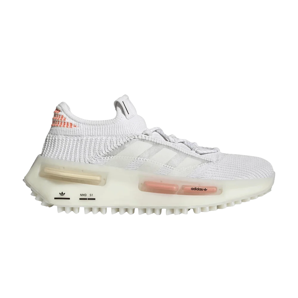 Кроссовки adidas Wmns NMD_S1 'White Coral Fusion'