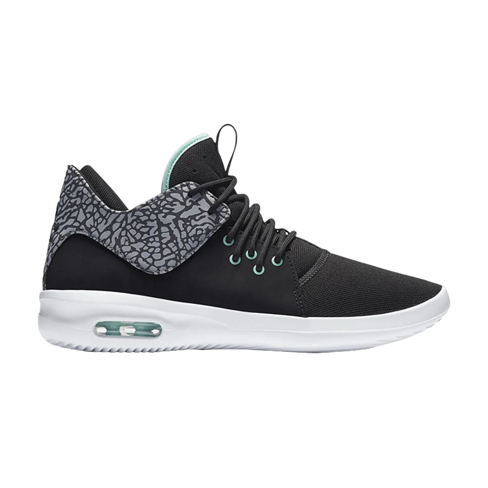 Krossovki-Air-Jordan-First-Class-Black-Emerald