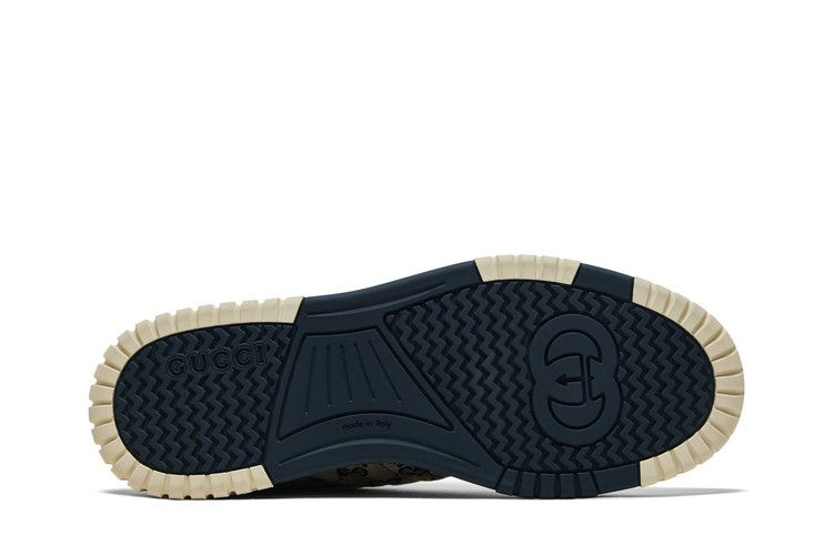 Кроссовки Gucci Re-Web Sneaker 'GG Canvas - Beige Ivory Blue'