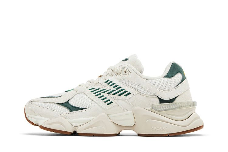 Кроссовки New Balance 9060 'White Green Gold' ASOS Exclusive