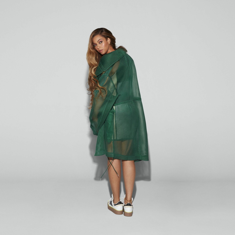 Сетчатая куртка adidas Ivy Park Mesh Jacket Dark Green