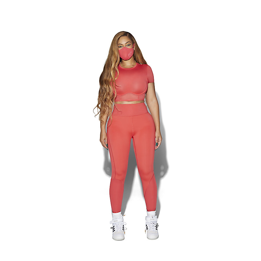 Спортивный топ adidas Ivy Park Corset Crop Top Real Coral