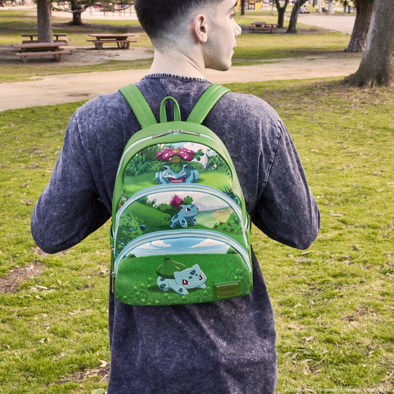 Рюкзак Pokémon Bulbasaur Evolutions Triple Pocket Backpack