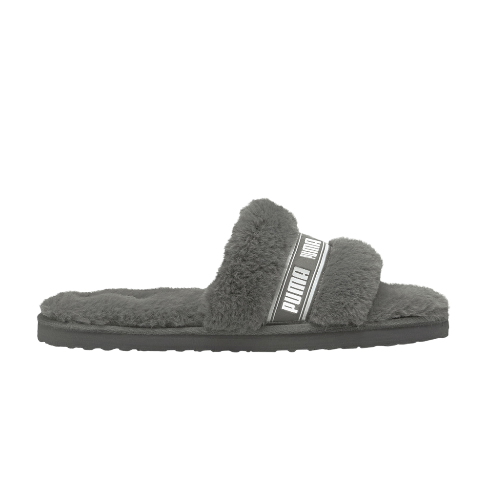 Кроссовки Puma Fluff Slide Jr 'Charcoal Grey'