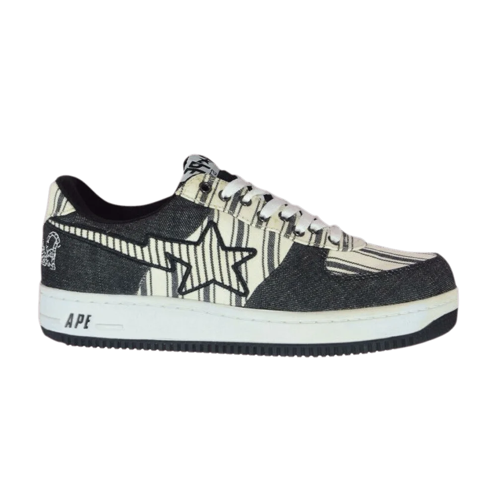 Krossovki-Bapesta-Low-Denim-Pinstripe