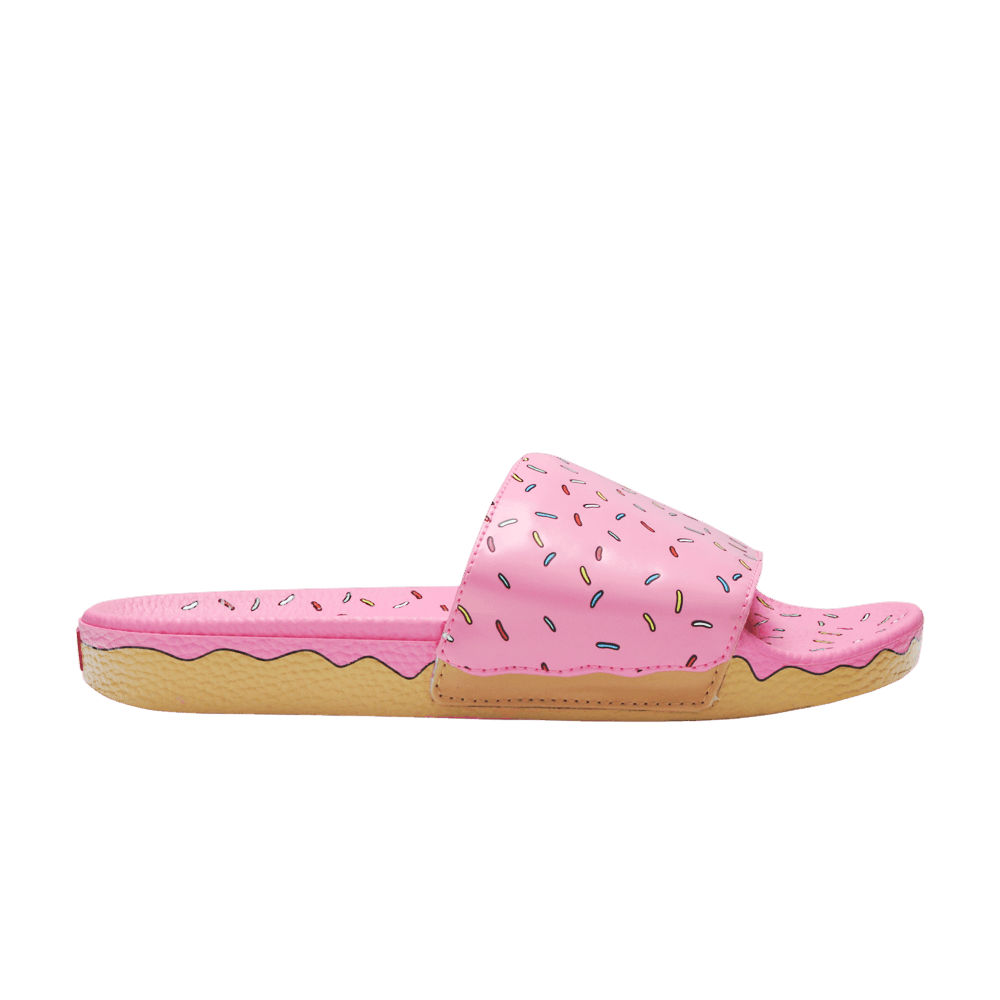 Кроссовки Vans The Simpsons x Slide-On 'Pink D'ohnut'