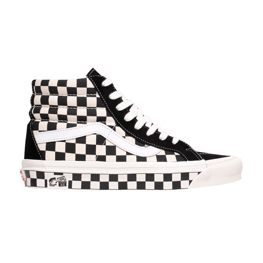 Кроссовки Vans Sk8-Hi 38 DX 'Anaheim Factory - Checker Combo'