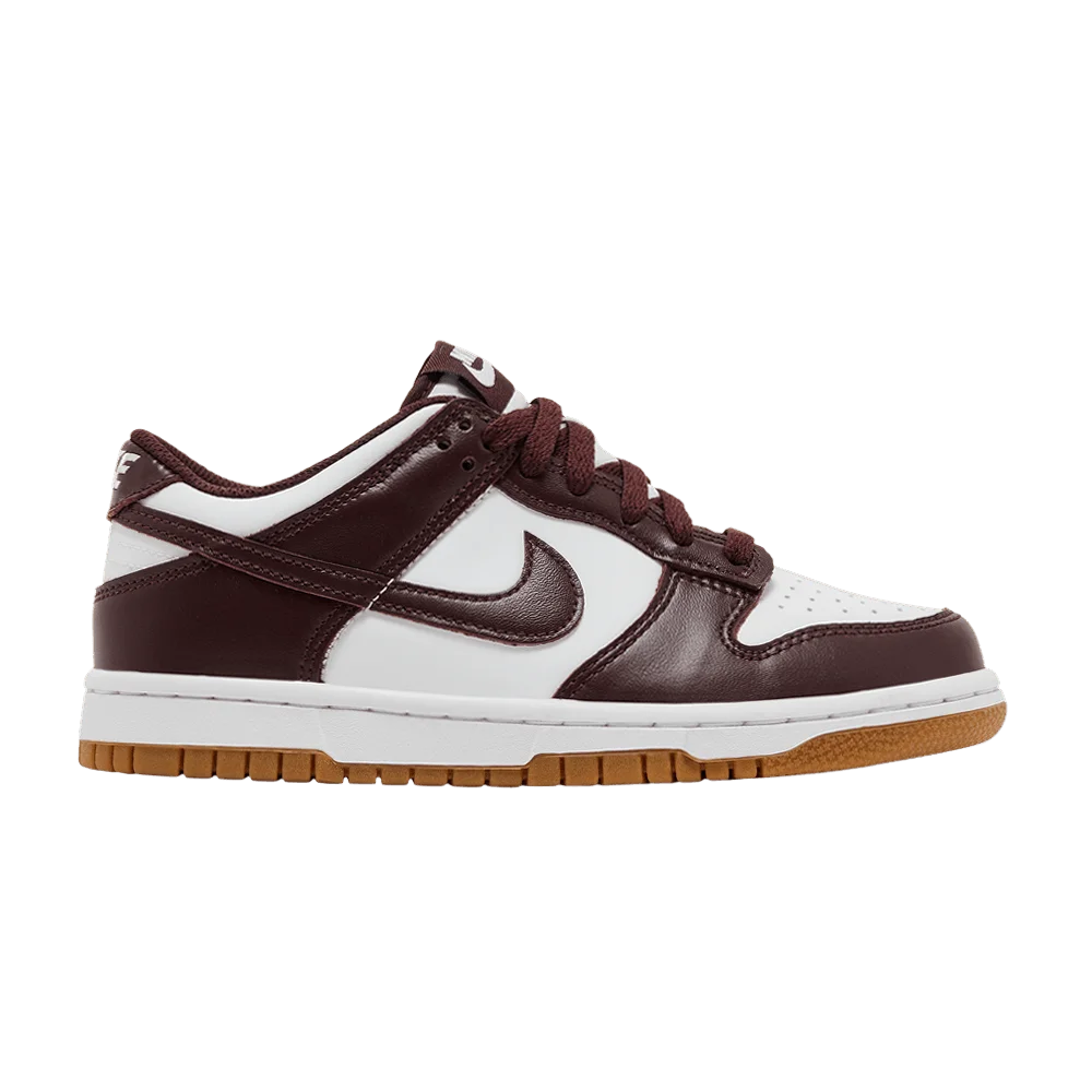 Krossovki-Nike-Dunk-Low-GS-Burgundy-Crush-Gum